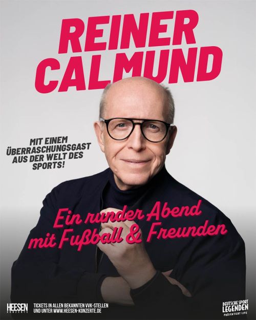 Reiner Calmund geht auf große Bühnen-Tour!