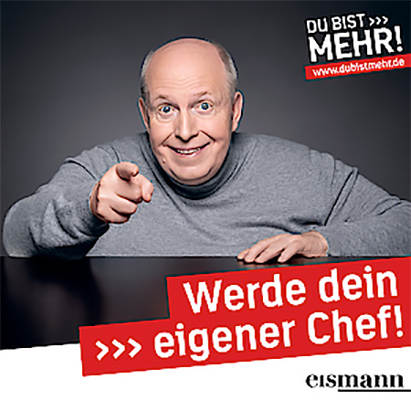 Reiner Calmund wird Werbe-Gesicht der Kampagne "DU BIST MEHR!" von eismann Reiner Calmund wird Werbe-Gesicht der Kampagne "DU BIST MEHR!" von eismann