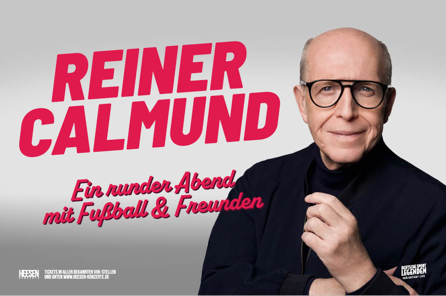Reiner Calmund geht auf große Bühnen-Tour!