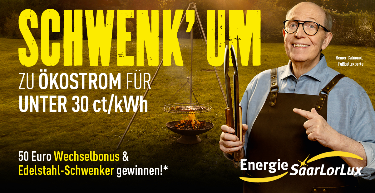 Kampagne „Schwenkt um" von Energie SaarLorLux
