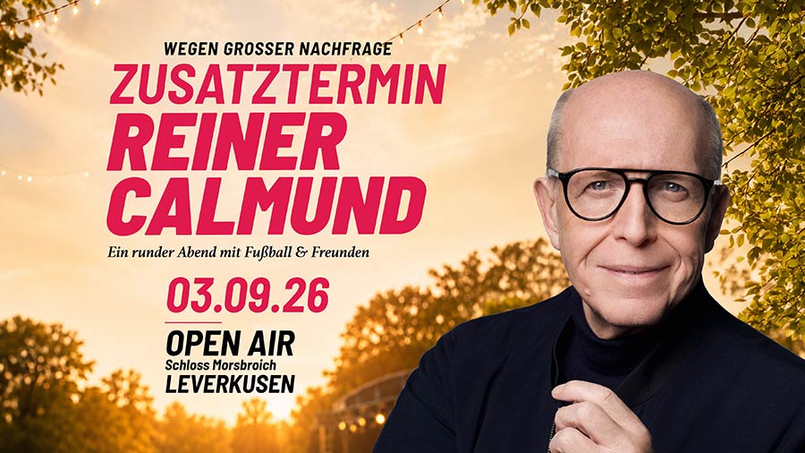 ZUSATZTERMIN IN LEVERKUSEN!